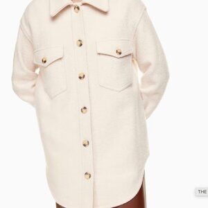 aritzia wilfred ganna shirt jacket